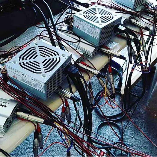 Connessioni dell'installazione "Organum Pineale"