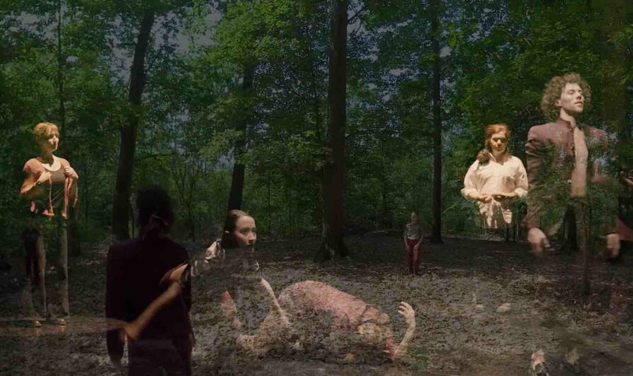 I danzatori di "Bestiario virtuale"